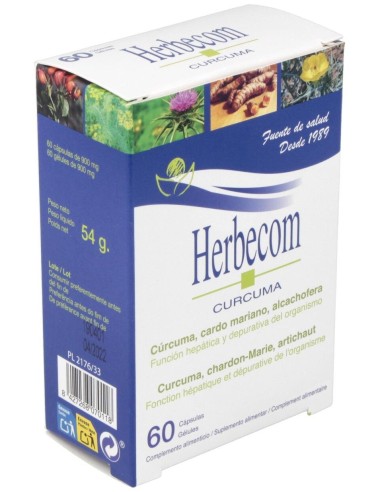 Herbecom Curcuma 60Cap. de Bioserum