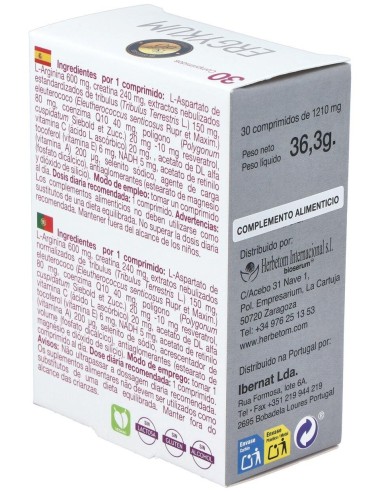 Ergykum Formula Reforzada 30Comp. de Bioserum