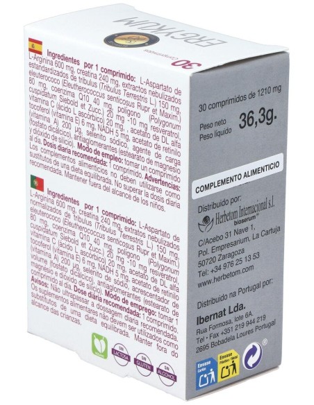 Ergykum Formula Reforzada 30Comp. de Bioserum