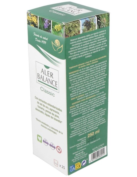 Aler Balance Clasic Jarabe 250Ml. de Bioserum