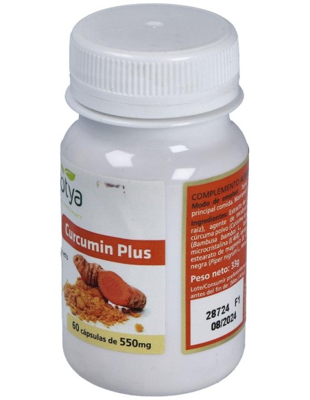 Curcumin Plus 550Mg Cáps. 60U de Sotya