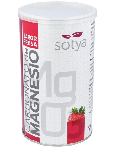 Carbonato De Magnesio Fresa 180G Polvo de Sotya
