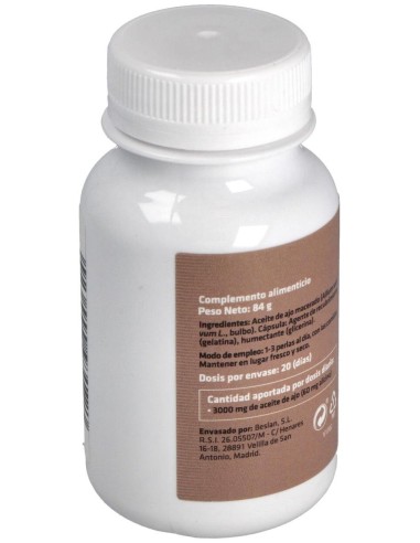 Ajo Macerado 60Perlas de Sotya