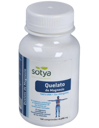 Magnesio Quelato 100Comp. de Sotya