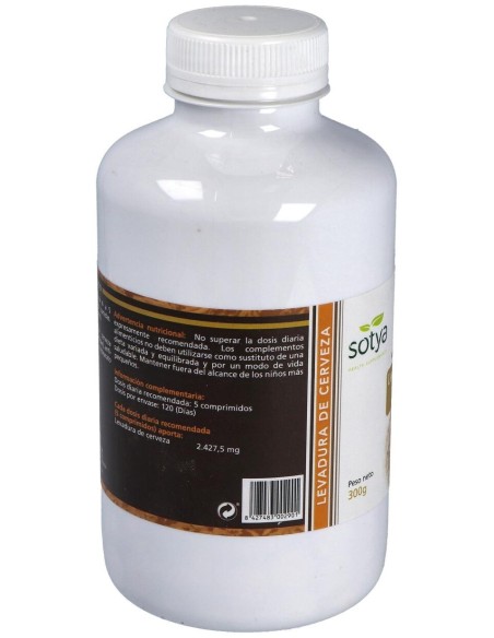 Levadura De Cerveza 600Comp. de Sotya