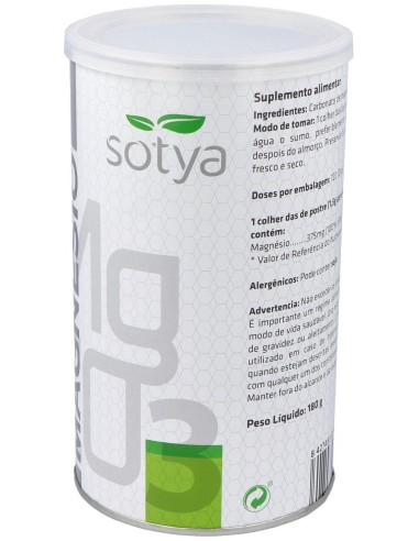 Carbonato De Magnesio 180G  Polvo de Sotya