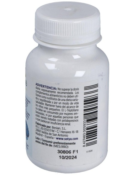 Melatonina Complex 60Cap. de Sotya