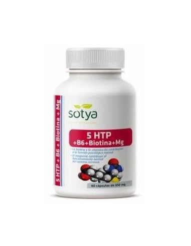 Triptofano 5-Htp 60Cap. de Sotya