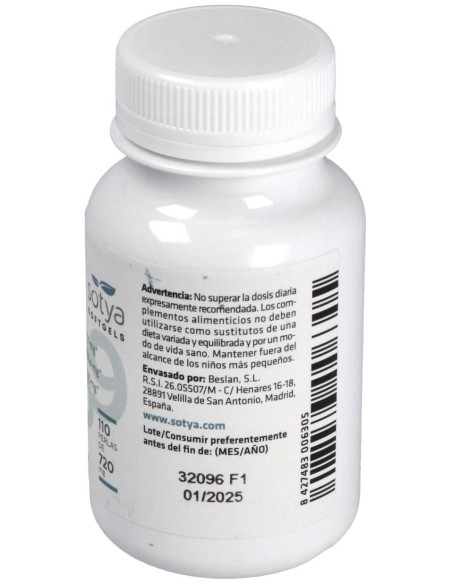 Omega 3,6,9  720Mg Perlas 110U de Sotya