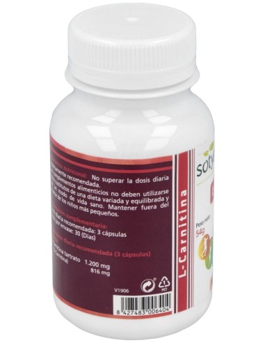 L-Carnitina 600Mg Cáps. 90U de Sotya