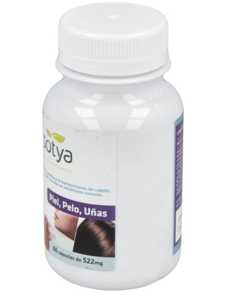 Piel, Pelo, Uñas 522Mg Cáps. 60U de Sotya