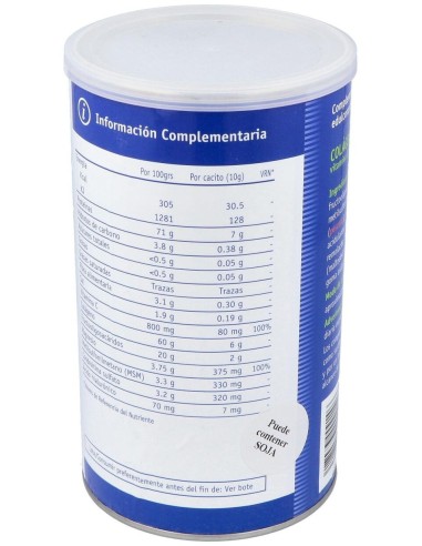 Colageno + Ac. Hialuronico + Msm 400Gr de Sotya