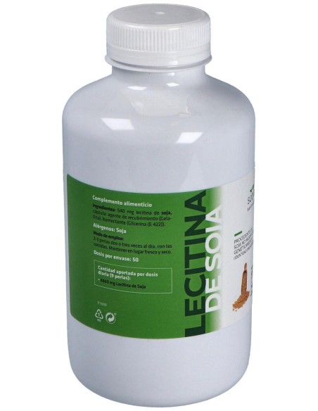 Lecitina De Soja 500Mg. 450Perlas de Sotya