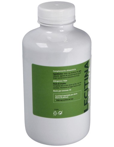 Lecitina De Soja 1200Mg. 200Perlas de Sotya