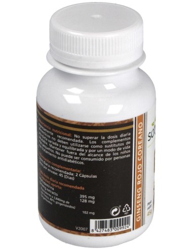 Ginseng Rojo Coreano 90Cap. de Sotya