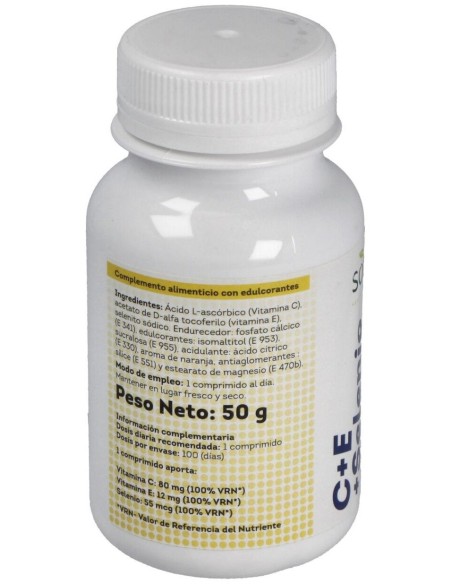 C+E Selenio Antioxidante 100Comp. de Sotya