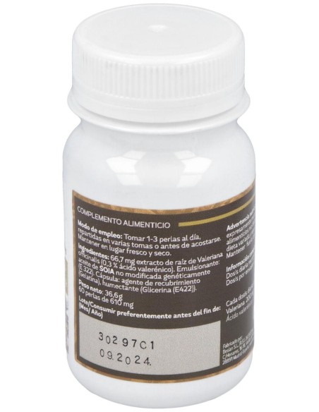 Valeriana 610Mg Perlas 60U de Sotya