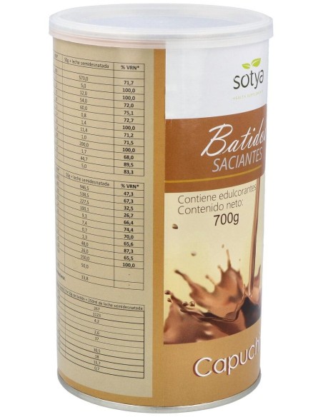 Batidos Saciantes 700G Polvo Sabor Capuchino de Sotya
