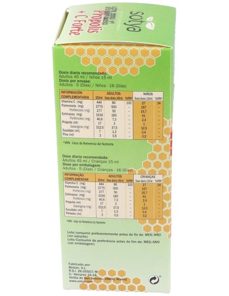 Própolis+C Forte 250Ml Líquido de Sotya