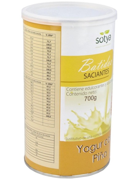 Batido Saciante Yogur Y Piña 700Gr. de Sotya