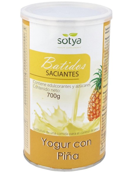 Batidos Saciantes 700G Polvo Sabor Yogur Con Piña de Sotya