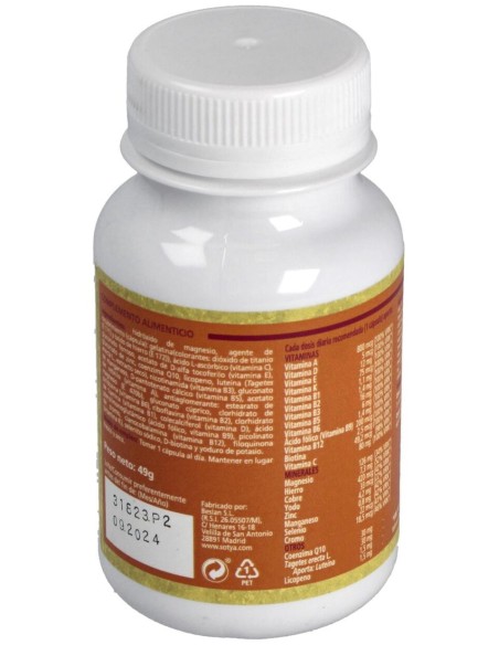 Multivitaminico Mineral 60Cap. de Sotya