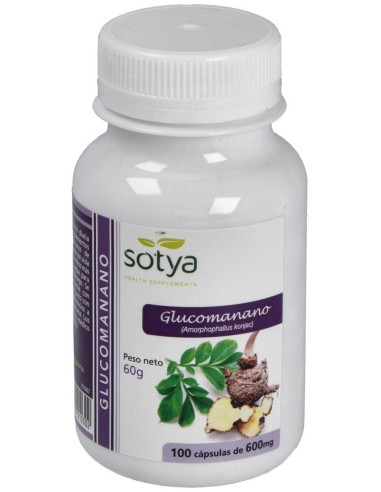 Glucomanano 100Cap. de Sotya