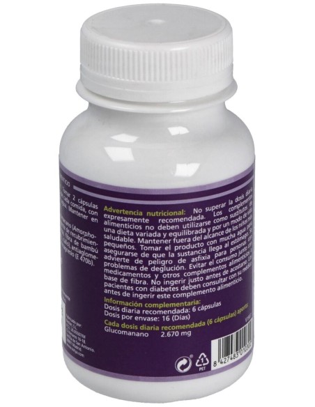 Glucomanano 600Mg Cáps. 100U de Sotya