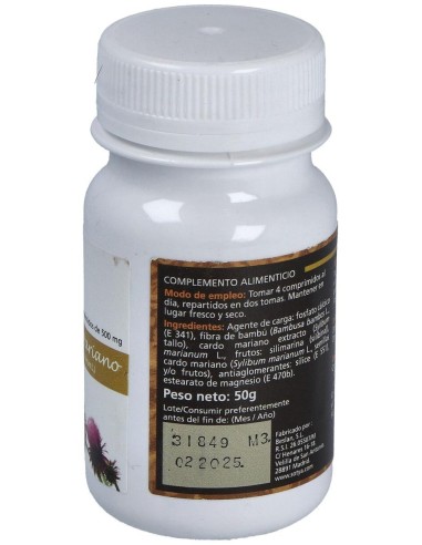 Cardo Mariano 500Mg Comp. 100U de Sotya