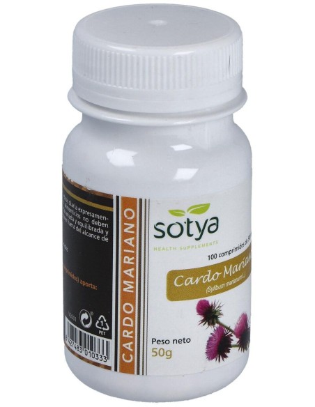Cardo Mariano 500Mg Comp. 100U de Sotya