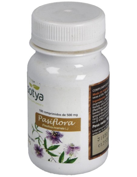 Pasiflora 500Mg Comp. 100U de Sotya