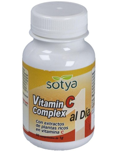 Vitamina C Complex 1 Al Día 1G Comp. 90U de Sotya