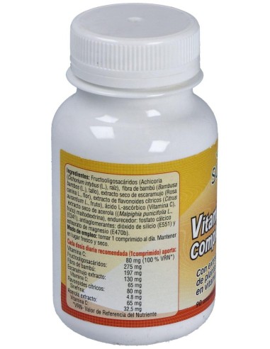 Vitamina C Complex 1 Al Día 1G Comp. 90U de Sotya