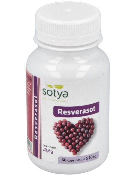 Resverasot 510Mg Cáps.60U de Sotya