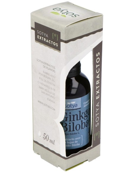 Extracto Ginkgo Biloba 50Ml. de Sotya