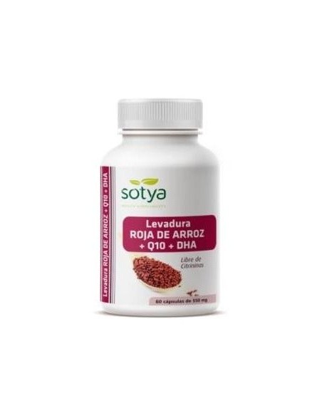 Levadura Roja De Arroz + Q10 + Dha 60Cap. de Sotya