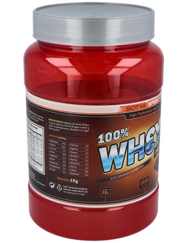 Whey Protein Chocolate 1Kg Doypack de Sotya