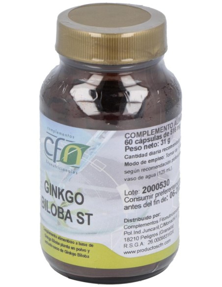 Ginkgo Biloba (24%)St 60Cap. de Cfn