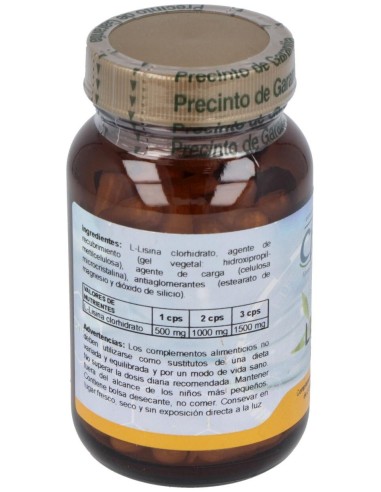 Lisina 500Mg. 60Cap. de Cfn