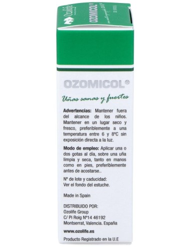 Ozomicol Gotas 15Ml. de Ozolife Biocosmetica Y Nutricion