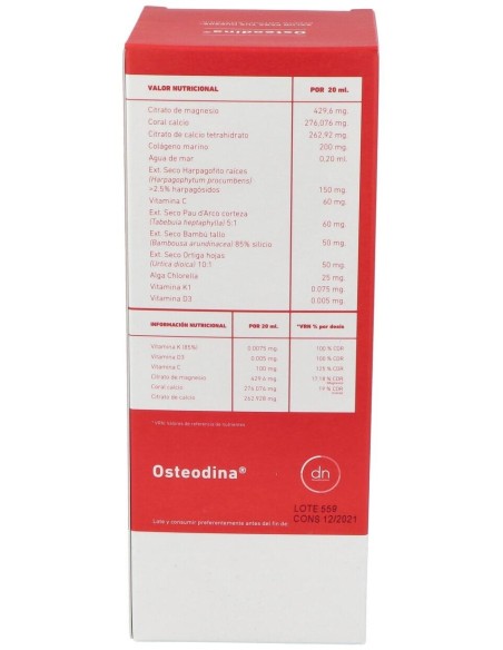 Osteodina 500Ml. de Direct Nutrition