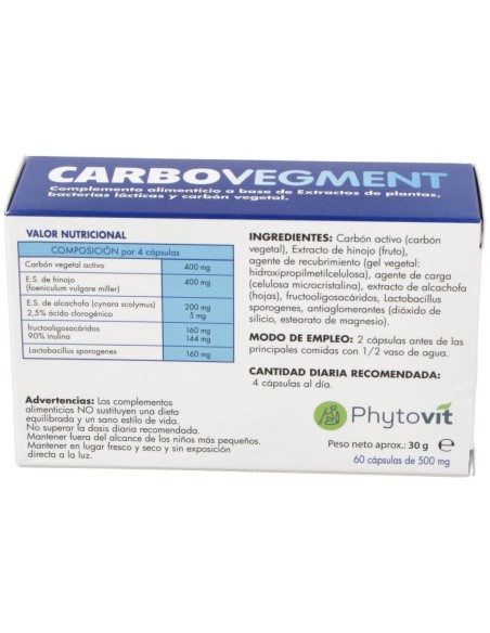 Carbovegment 60Cap. de Phytovit