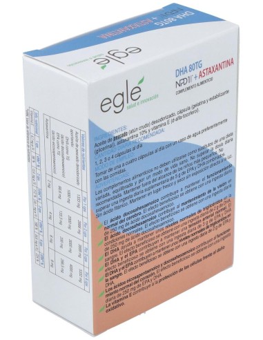 Npd1 Dha + Astaxantina 30Cap. de Egle