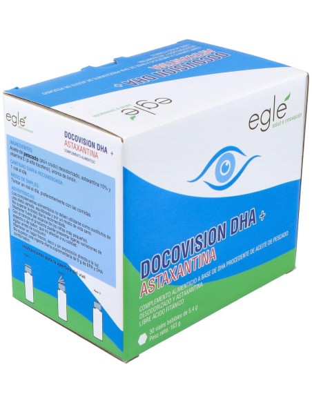 Docovision Dha Astaxantina 30X5 Viales de Egle