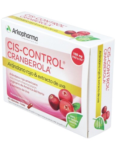 Cis Control Cranberola 60Cap. de Arkopharma