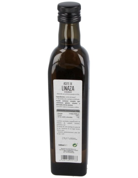 Aceite De Linaza 500Ml. Bio de Natursoy