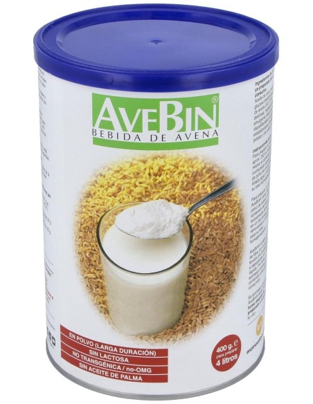 Bebida De Avena Avebiin Polvo 400 Gr de Enzime - Sabinco