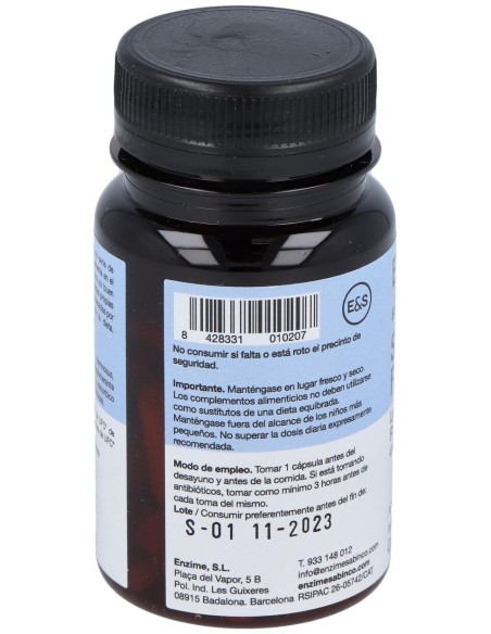 Sabidofilus Forte 60Cap. de Enzime - Sabinco