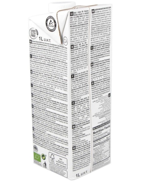 Ecomil Bebida De Coco Nature 1Lt 6Uds. Bio S/A de Almond