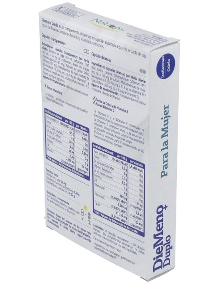 Diemeno Duplo 30Cap.Blancas Y 30Cap.Transparen de Almond